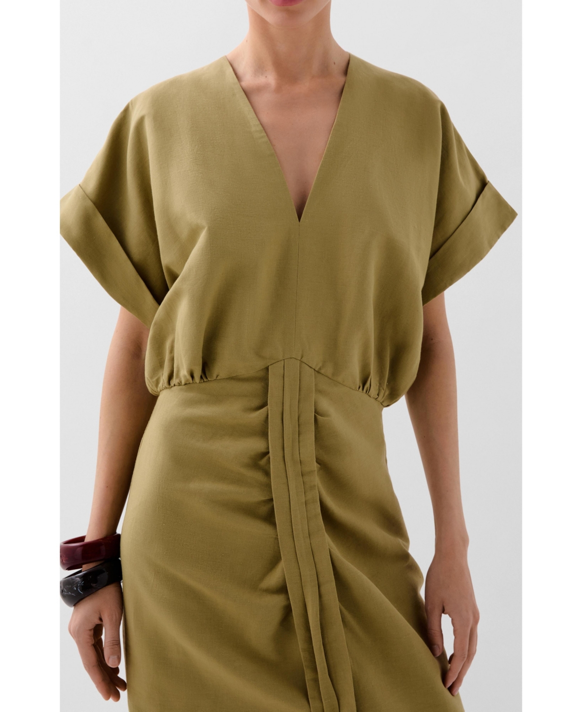 Scalpers Women's Linen La Dress