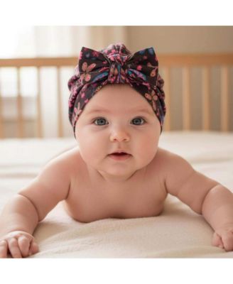 Baby Girls Fair Trade Organic Cotton Bow Turban
