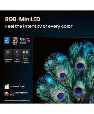 116” Class UX Series RGB MiniLED ULED 4K Google TV (2025)