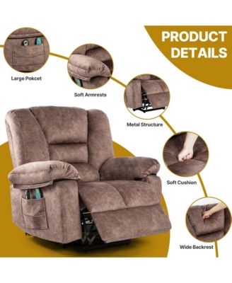 Power Lift Recliner with Massage and Heating