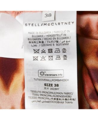 Women's Brown Leopard Print Silk Tie-Up Jumpsuit