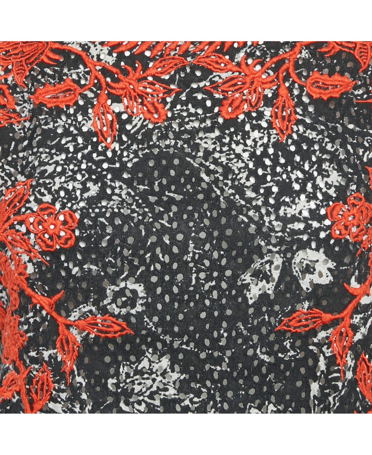 Pre-Owned Isabel Marant Women's Embroidered Eyelet Cotton Top