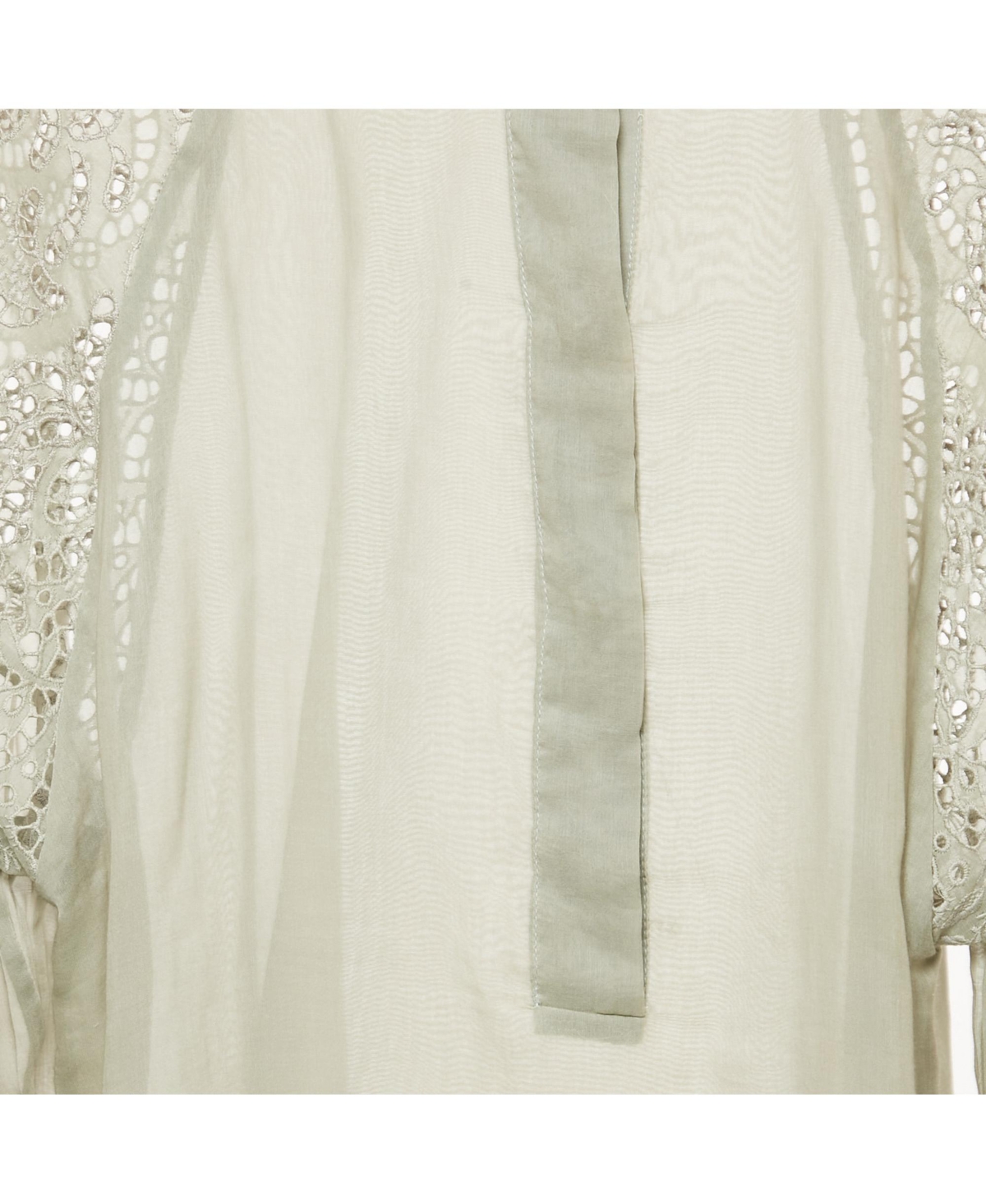 Pre-Owned Stella Mccartney Women's Broderie Anglaise Cotton Blouse