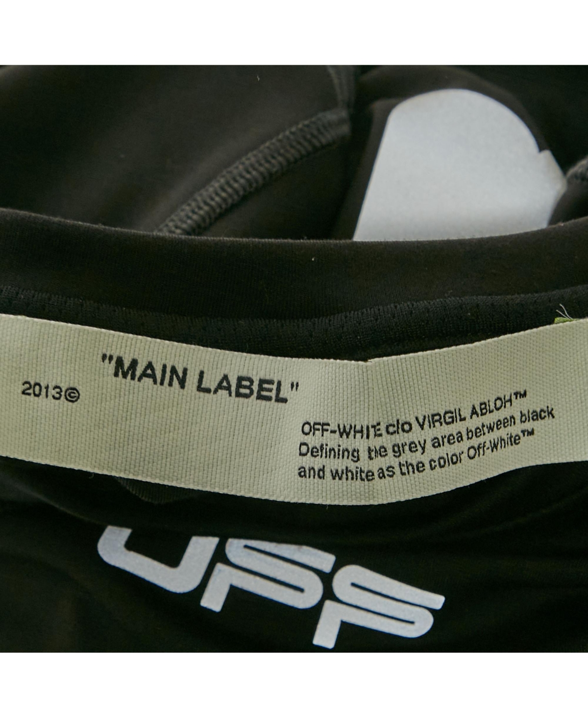 Pre-Owned Off-White Women's Black Jersey Long Sleeve T-Shirt