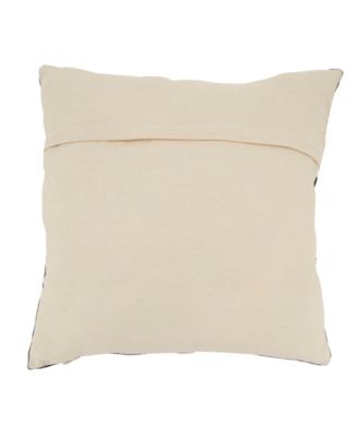 Velvet Boho Circles Poly Filled Decorative Pillow, 20" x 20"