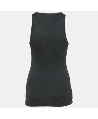 Women's Jeans Couture Rib Knit Buckle Detail Tank Top