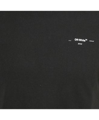 Men's Black Cotton Knit T-Shirt