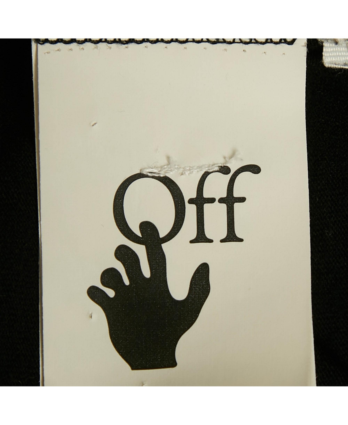 Pre-Owned Off-White Men's Black Logo Print Jersey Sleeveless T-Shirt