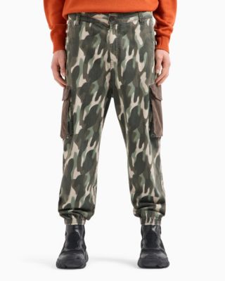 Men's Men's Tapered Camo-Print Cargo Pants