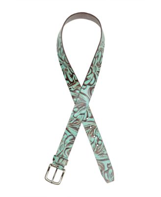 Women's Pelosa Tooled Leather Belt 