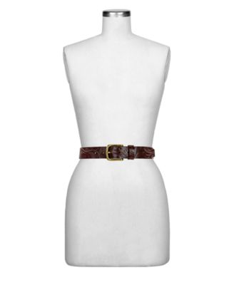 Women's Pelosa Tooled Leather Belt