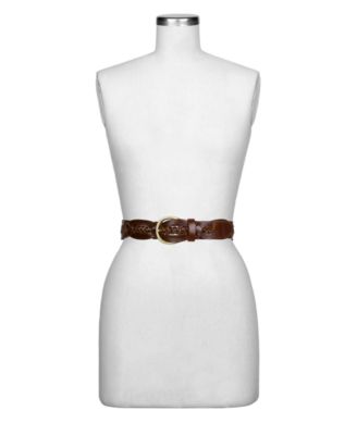 Women's Melissa Braided Leather Belt