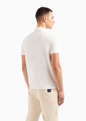 Men's Regular-Fit Limited Edition Milano Logo Patch Polo Shirt