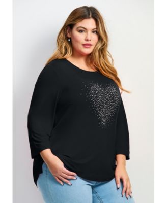 Women's Love Heart Top
