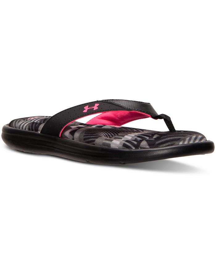 Under armour thong sandals shop