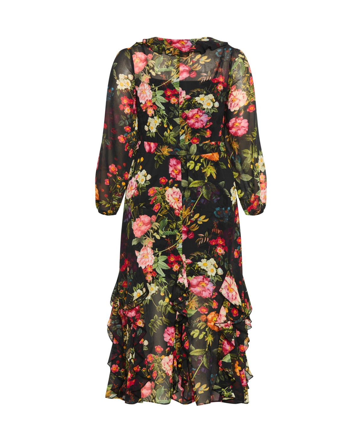 City Chic Women's Bridgette Print Maxi Dress