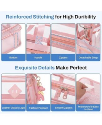 Clear See Through Tote Bag for Women