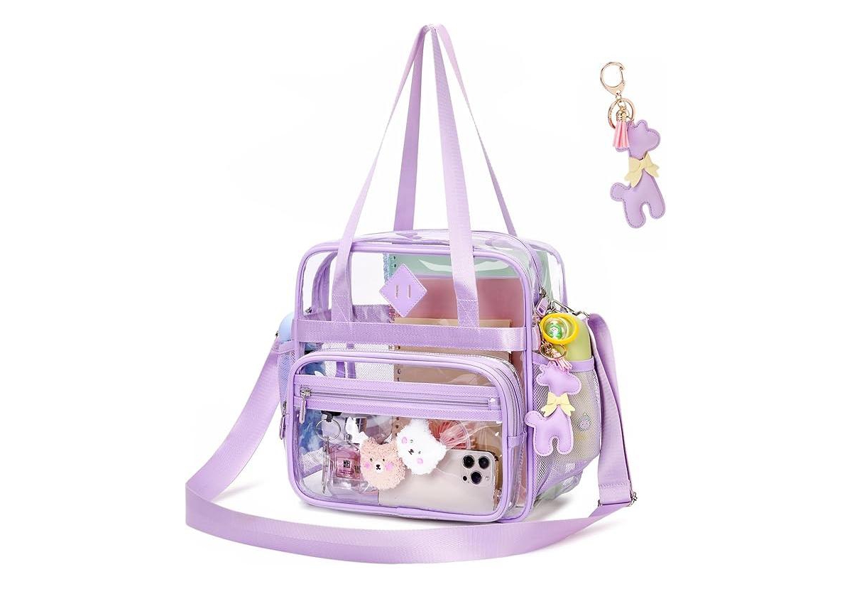 Clear See Through Tote Bag for Women