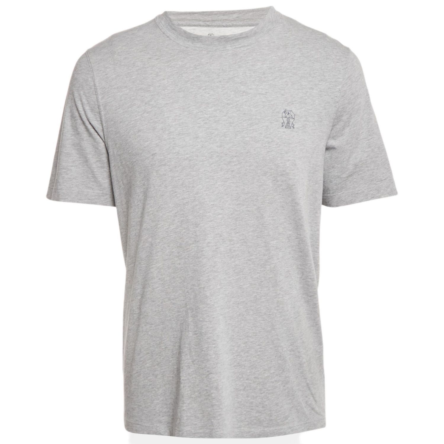 Men's Grey Melenga Jersey Crewneck T-Shirt