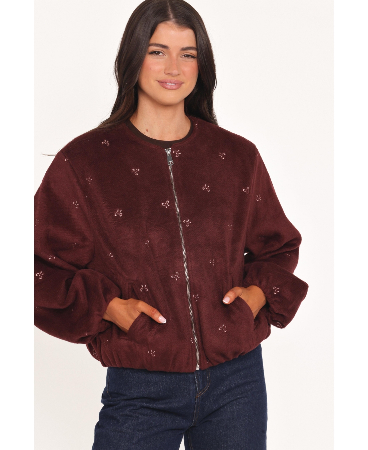 Petal and Pup Women's 's Marla Cropped Bomber