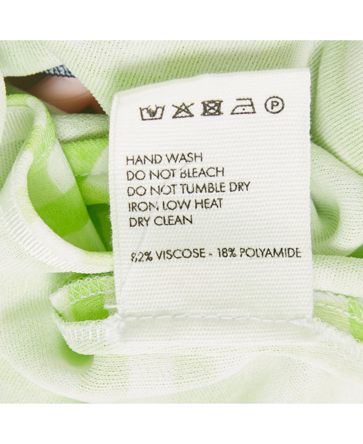 Pre-Owned Jacquemus Women's Green Checks Jersey Le Body Nodi Bodysuit