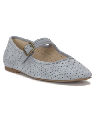 Women's Tannyr Perforated Mary Jane Ballet Flats