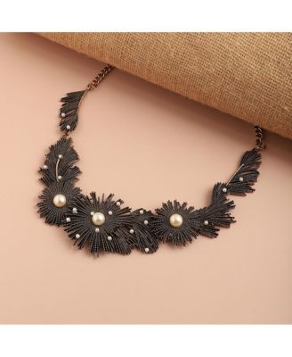 Women's Wild Flower Statement Necklace