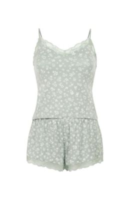 Lace Jersey Pyjama Set