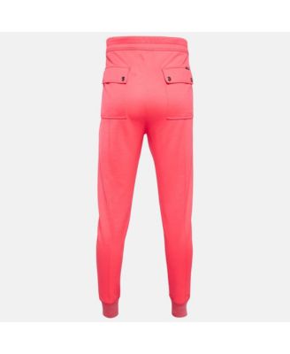 Men's Neon Pink Jersey Joggers Xl