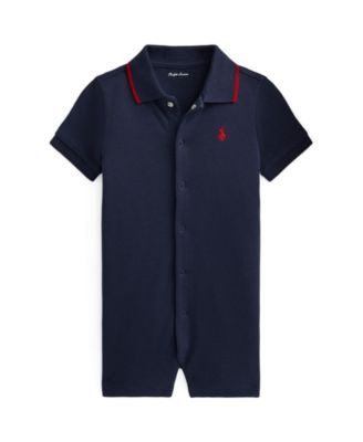 Baby Boys' Polo Collar Shortall