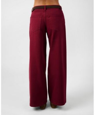 Women's Relaxed Low Rise Baggy Pants
