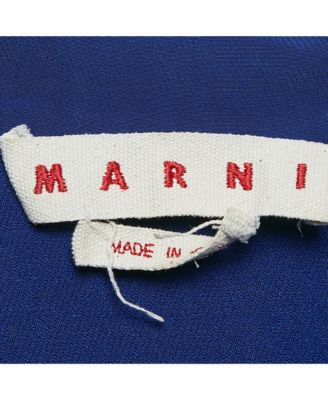 Women's Royal Blue Stretch Crepe Zip Detail Short Dress