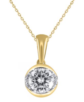 Diamond Pendant Necklace (1/2 ct. t.w.) in 14k Gold