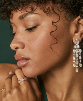 Multi-Stone Statement Earrings