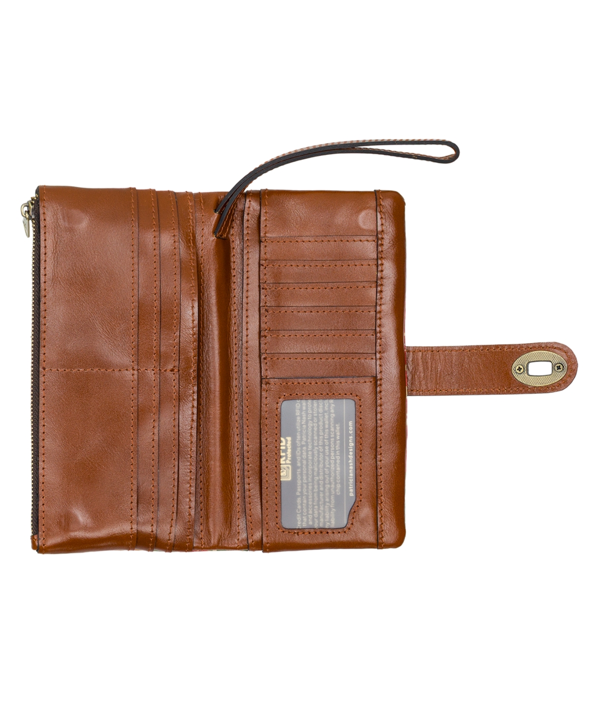 Patricia Nash Annesley Leather Wristlet