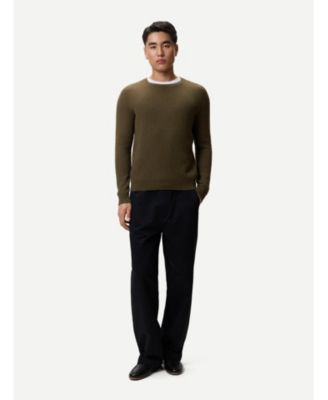 Men's Ribbed Cashmere Sweater