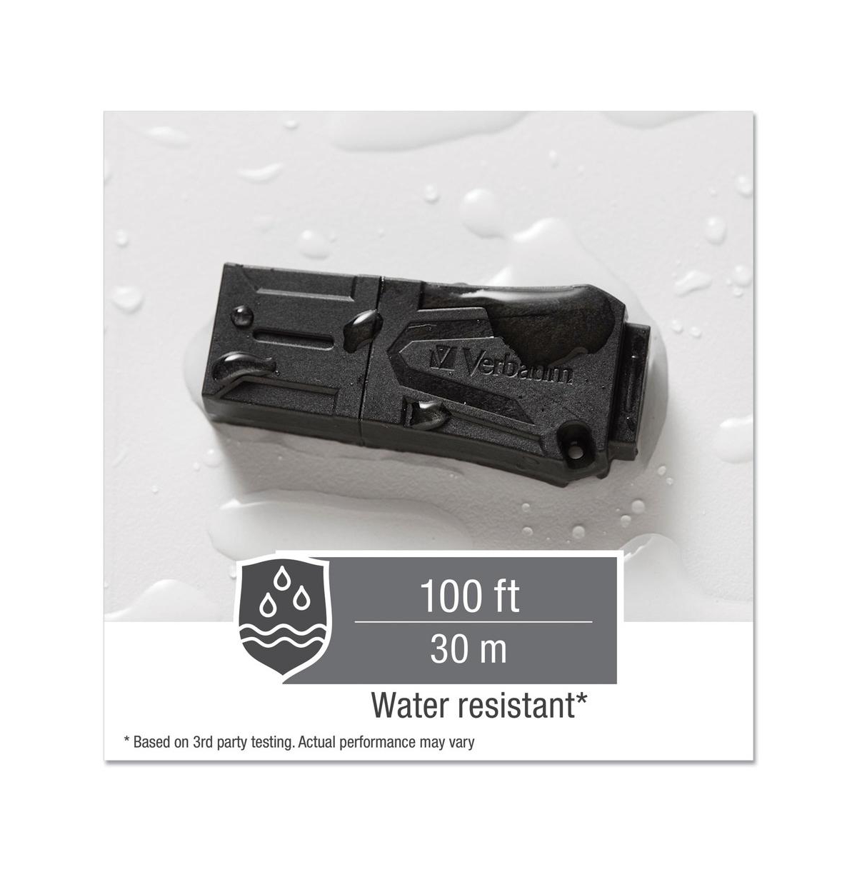 Verbatim 70000 ToughMAX 16gb Usb Flash Drive - Black