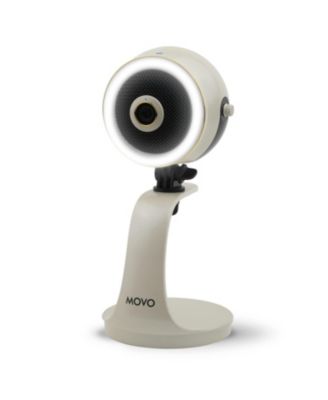WebMic HD Pro All-in-One Webcam with Mic and Ring Light in Pearl White- 1080p HD Camera, Pro Cardioid Condenser Microphone, LED Ring Light -HD