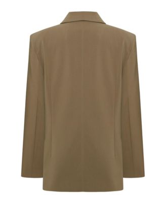 Women's Cotton Blend Classic Blazer