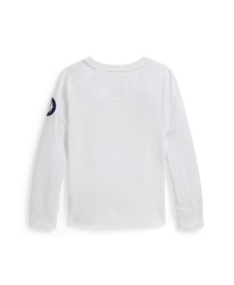 Girls' 2T-6X Team Cotton Long-Sleeve T-Shirt