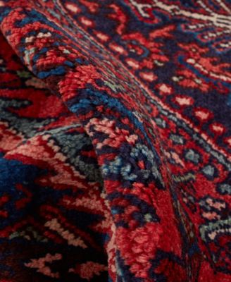 Persian Hamadan 4' 5" x 6' 7" Area Rug