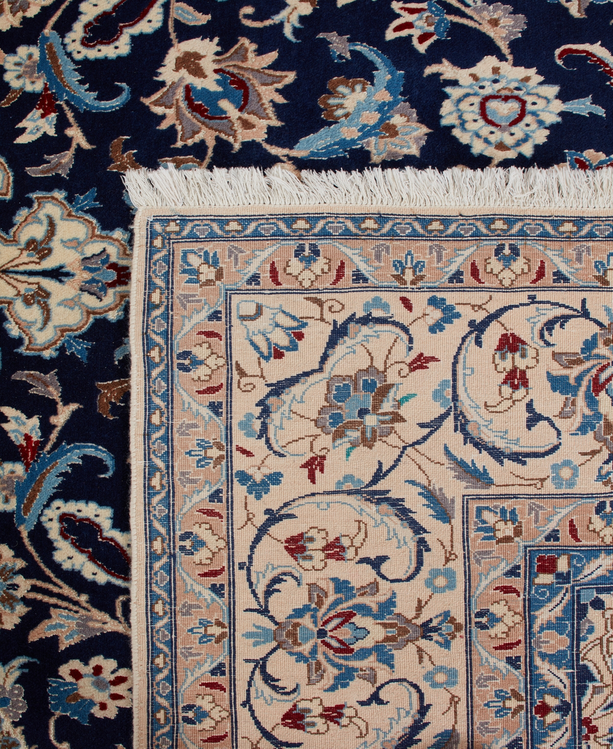 Adorn Hand Woven Rugs Persian Nain 7' 3" x 11' 1" Area Rug