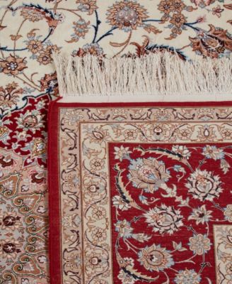 Persian Isfahan 8' 7" x 12' 3" Area Rug