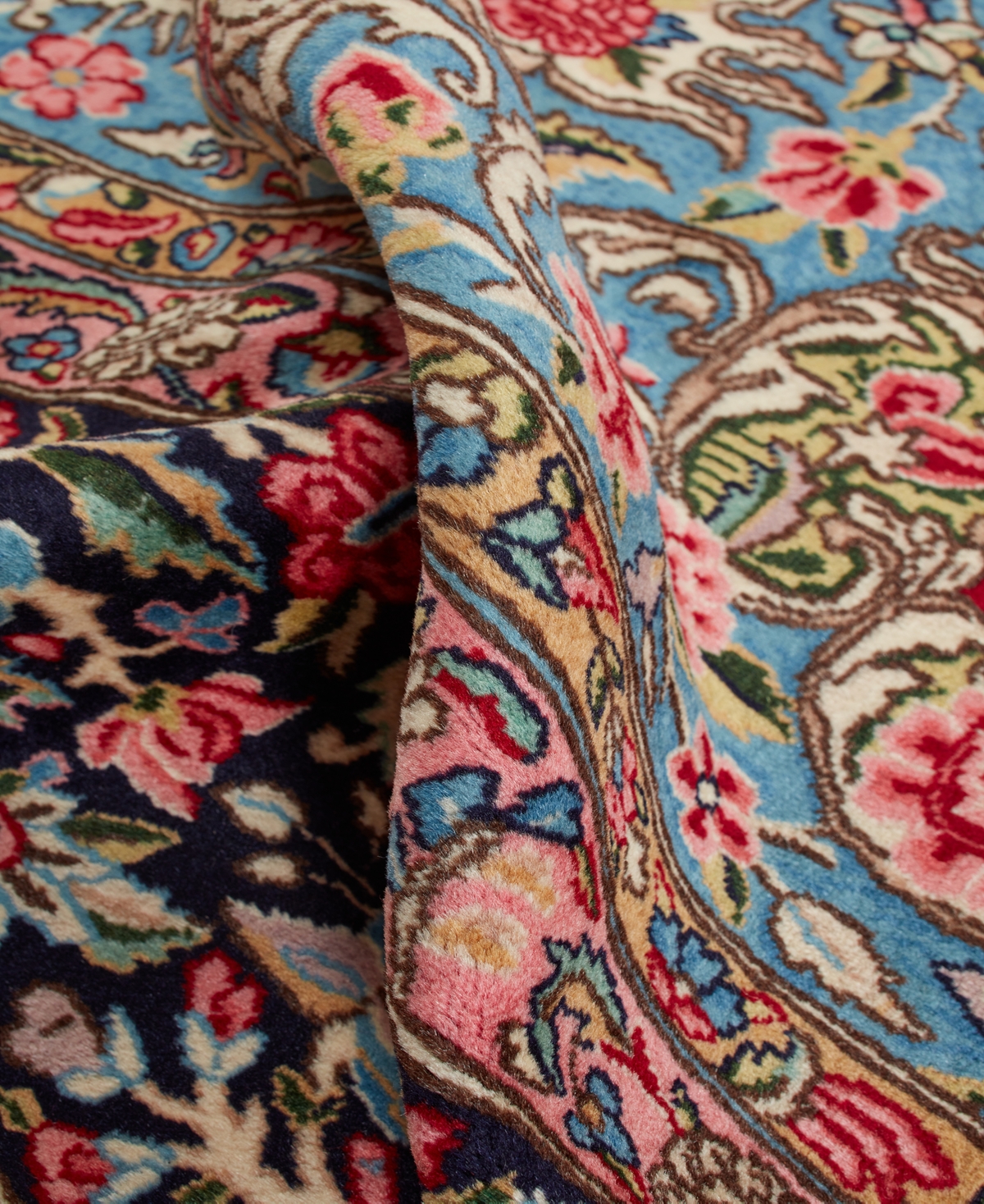 Adorn Hand Woven Rugs Persian Lavar Kerman 7' 10" x 11' 2" Area Rug