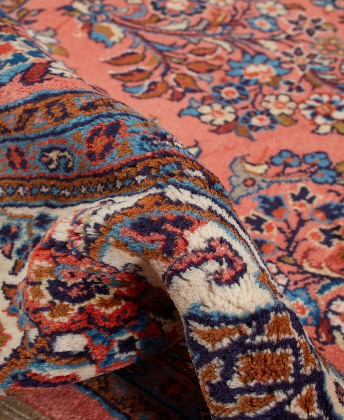 Adorn Hand Woven Rugs Persian Sarouk 6' 4" x 10' 0" Area Rug