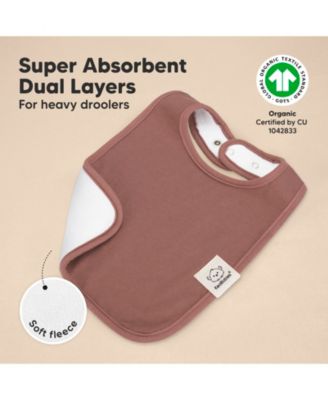 8-Pack Coast Baby Bibs for Boy, Girl, Drool Bibs, Baby Bib for Girls, Boys