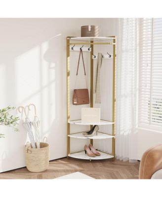 Shoe Cabinet with 3 Flip Drawers, Rattan Freestanding Organizer with Adjustable Shelves,for Entryway Hallway, Hallway, Easy Assembly