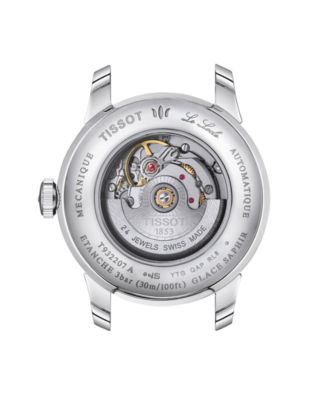 Women's Blue Leather Bracelet Watch, 29mm