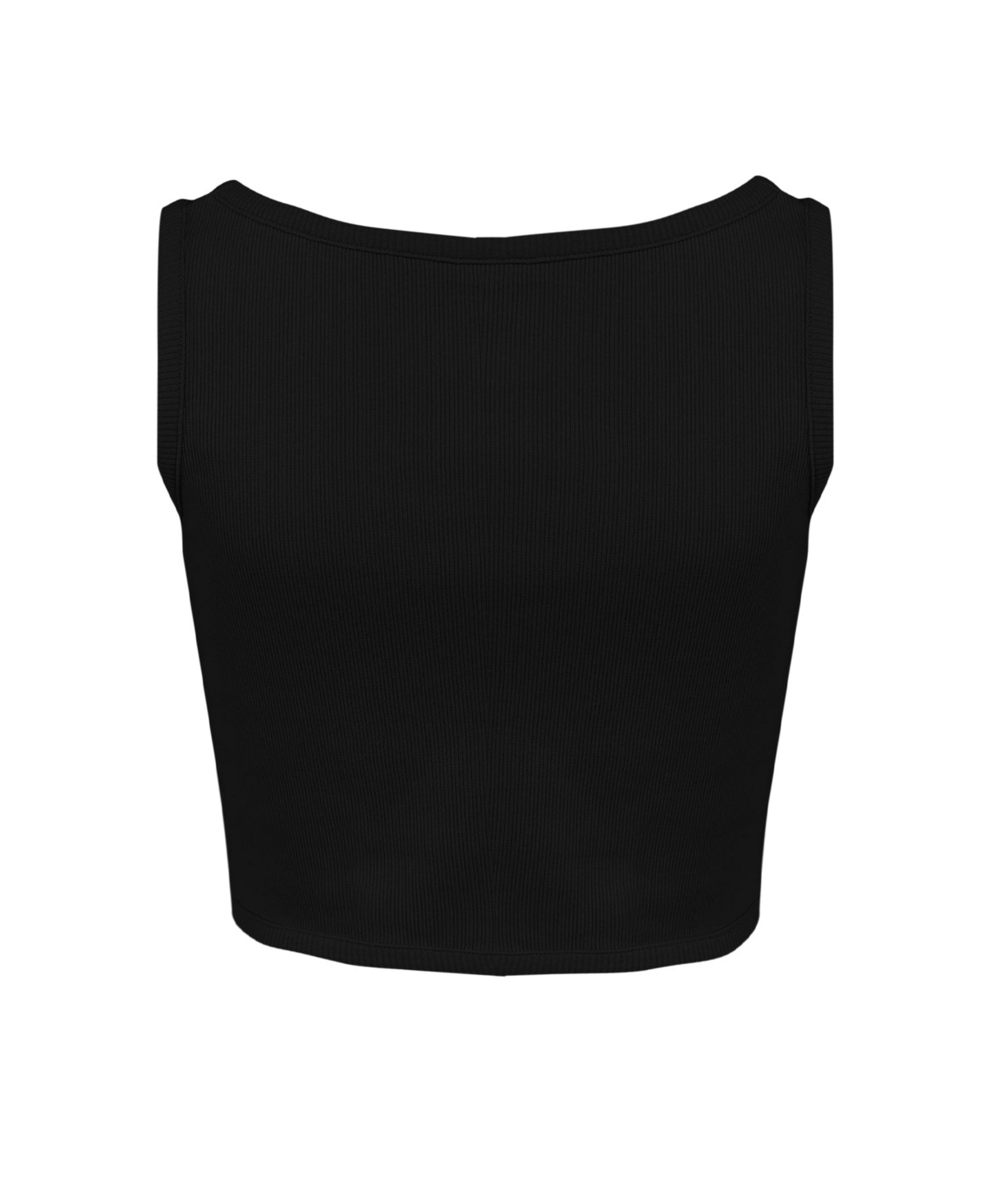 Pcfg Women's Ribbed Stretch Cotton-Blend Cropped Tank Top