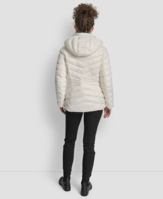 Women's Stand Collar Zipper-Front Coat